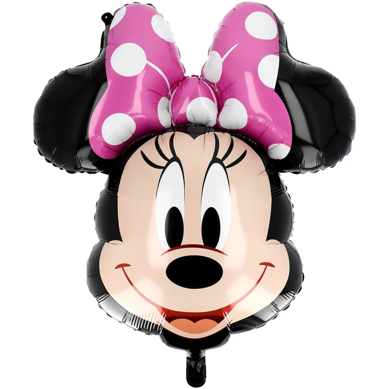 Folieballon Minnie Mouse Gezicht 63x69cm