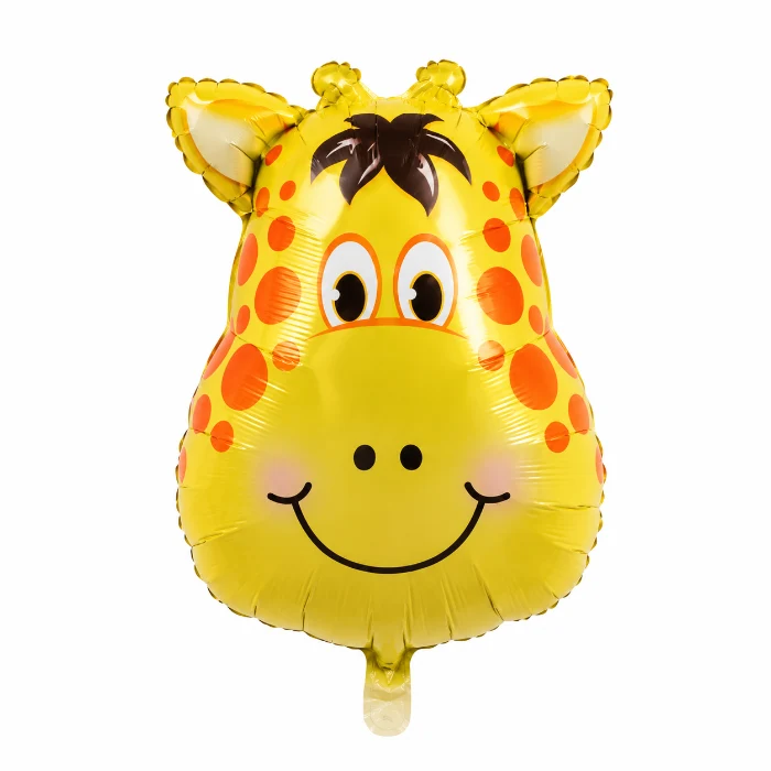 Folieballon dier giraf 45x32cm
