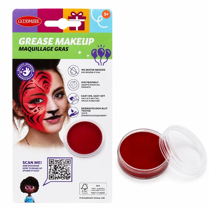 Make-up rood oliebasis 14 gram