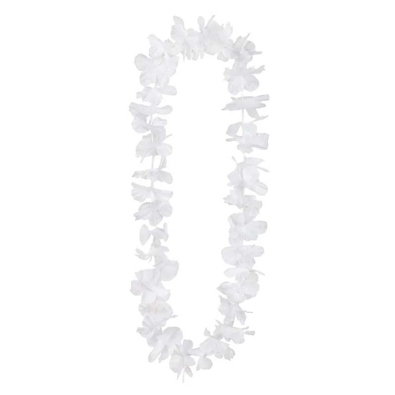 Hawaï krans - wit