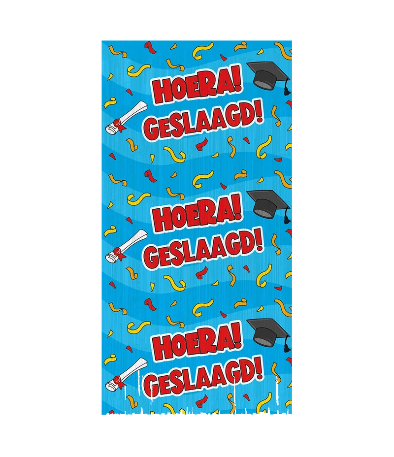 Geslaagd foliegordijn - 200 x 100 cm - cartoon