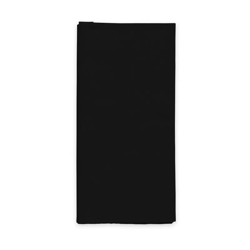 Papieren tafelkleed FSC - 120 x 180 cm - zwart