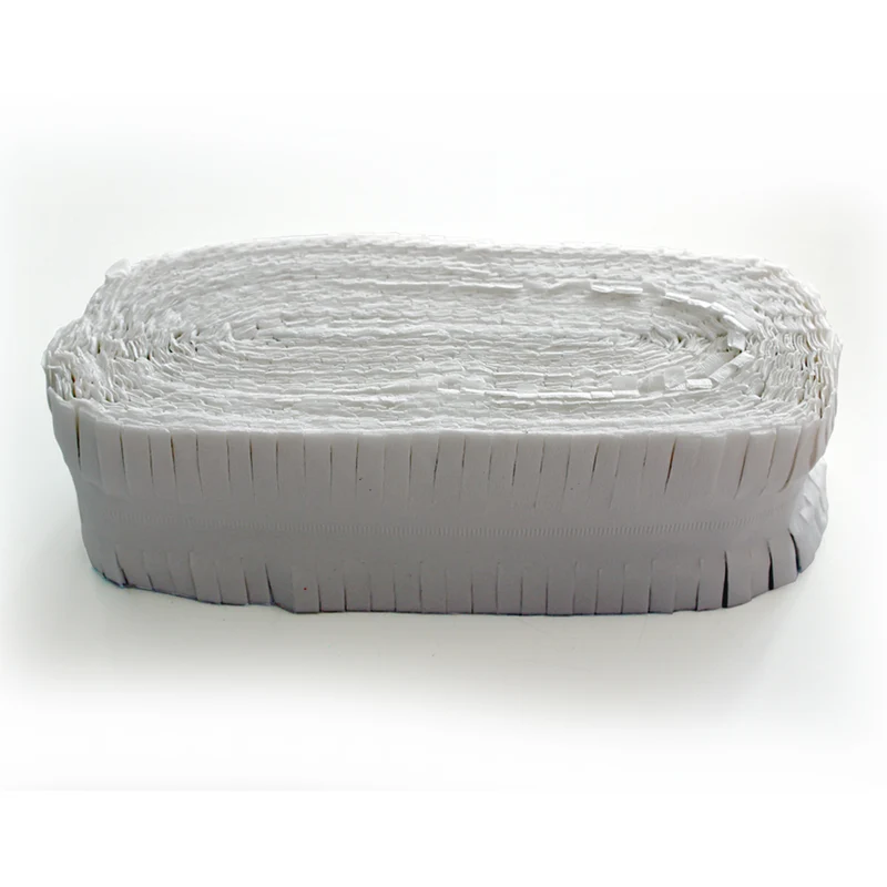 Crêpeslinger - 24 meter - wit - Brandvertragend