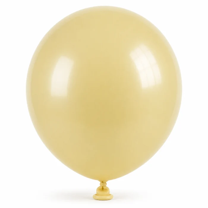 Mega Ballon Pastel - Geel - 60cm - 1 stuk