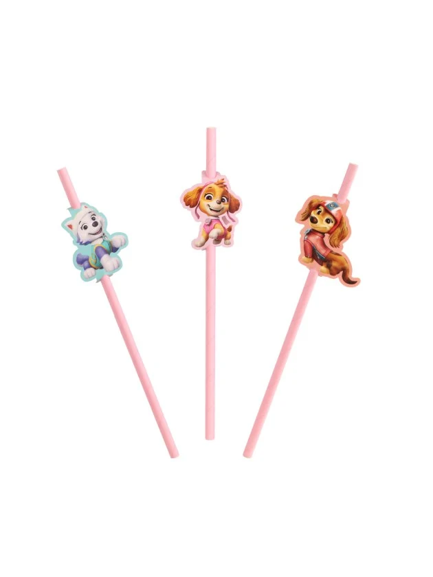 Rietjes Paw Patrol Roze (8st)