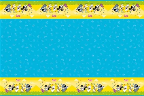 Tafelkleed Woezel & Pip Party (120x180cm)