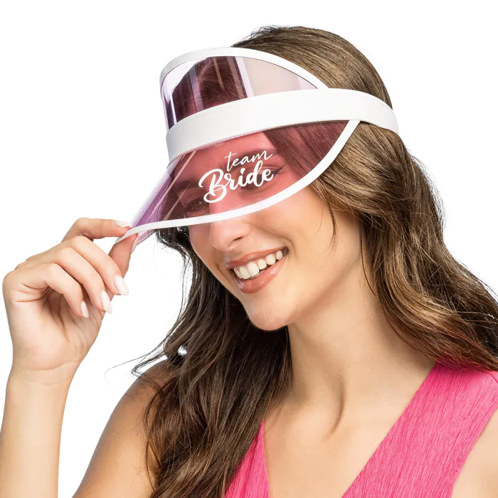 Zonneklep Team Bride Roze