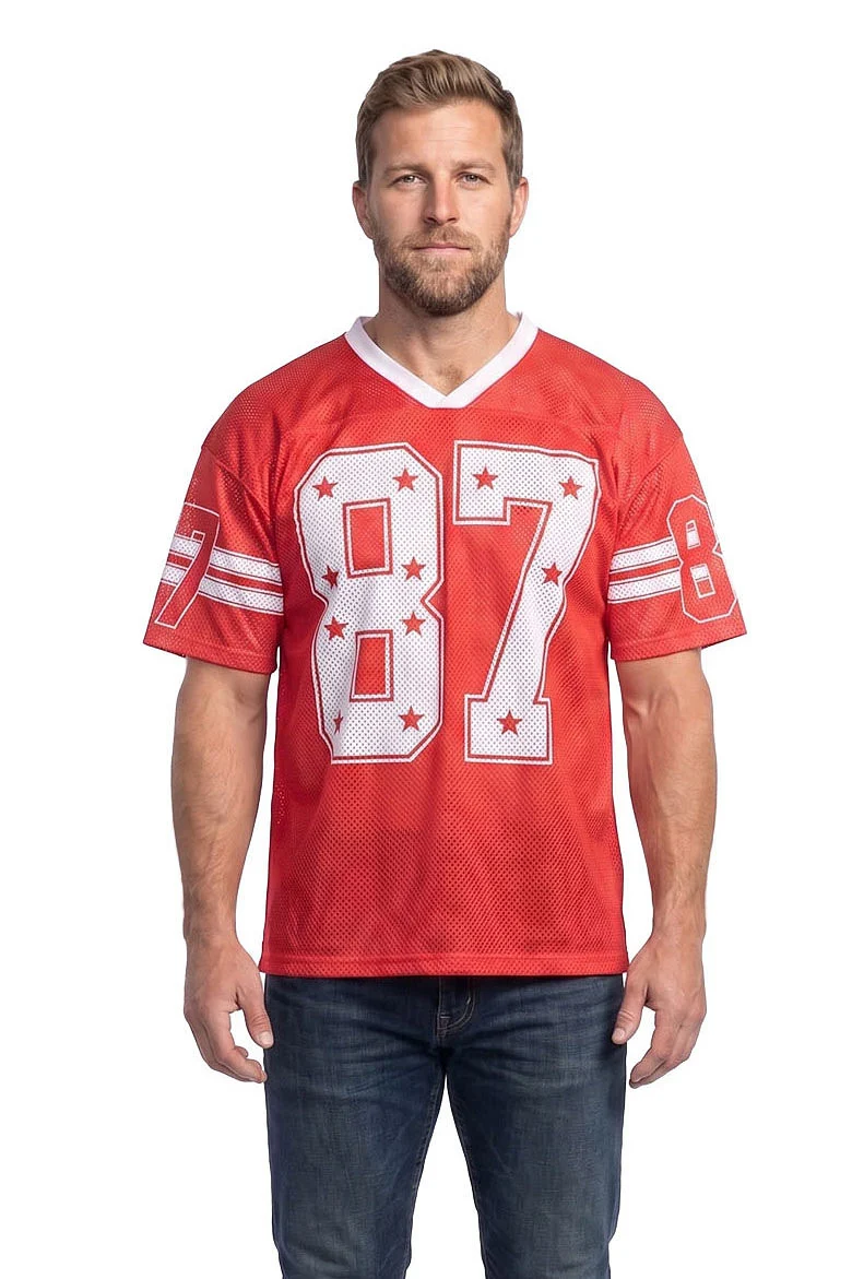 Ijshockeyshirt Oversized Rood Unisex