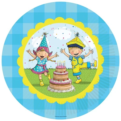 Bordjes Fien & Teun 23cm (8st)