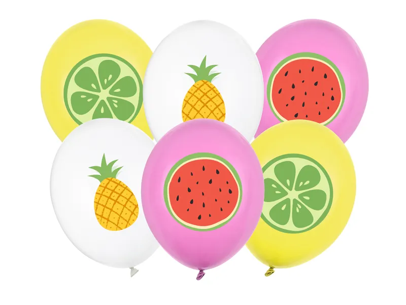 Ballonnen Set Tropical Fruit (6st)
