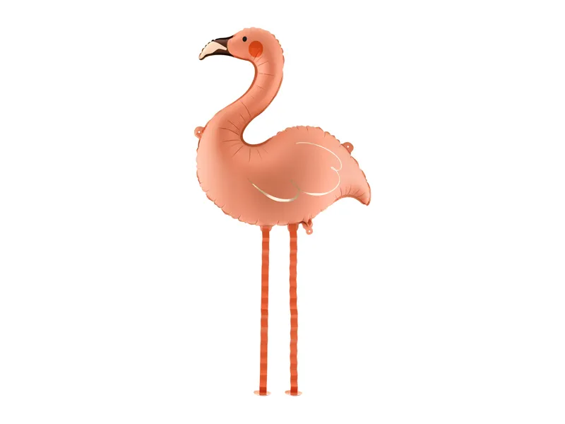 Folieballon Flamingo Koraal (65x67 cm)