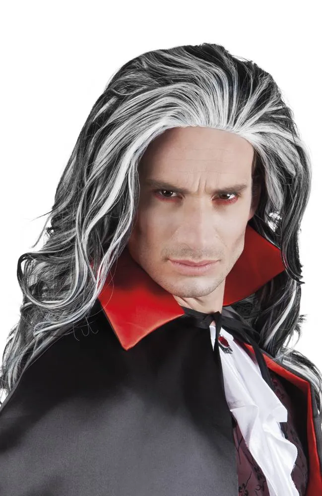 Halloween vampier pruik Angry Louis