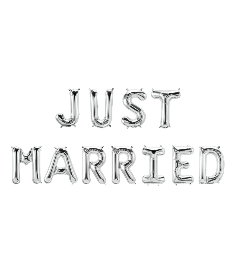 Just Married folieballon - 40 cm