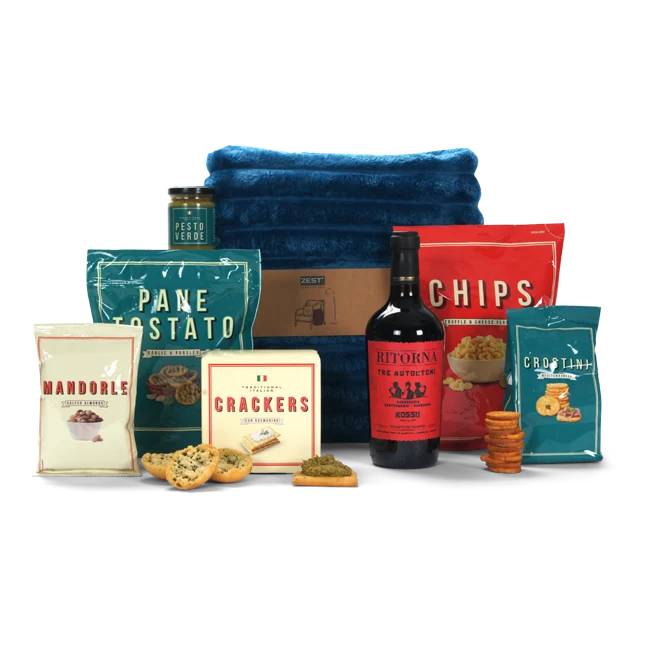 Calore Plaid & Rosso Kerstpakket