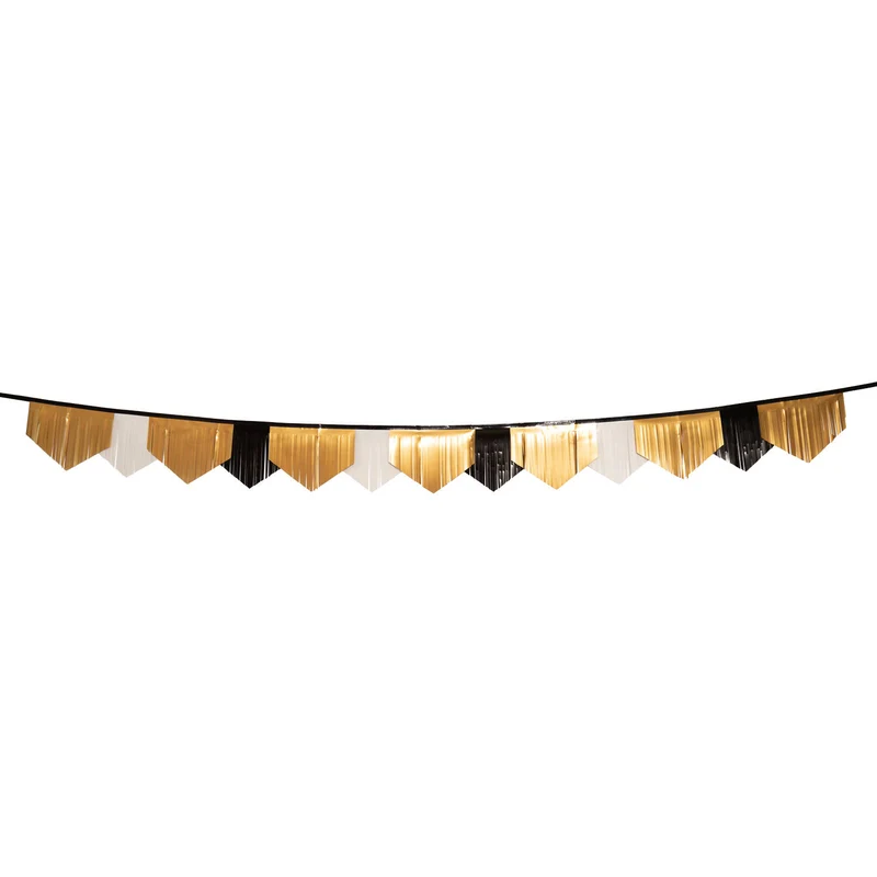 Franjeslinger - 410 x 20 cm - BlackGold HNY