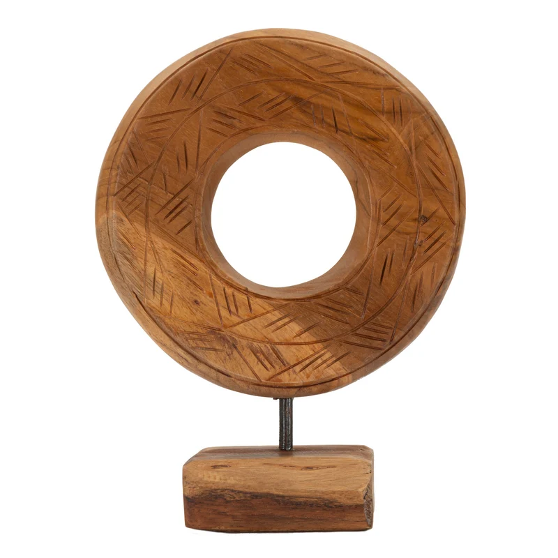 Mauro Ferretti sculptuur - 20x10x28 cm - bruin
