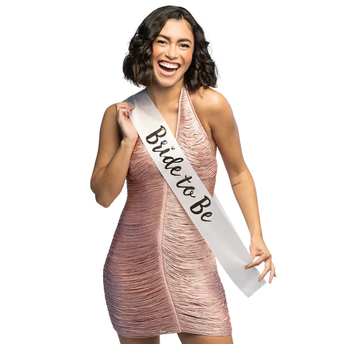 Sjerp 'Bride To Be' Classy Wit/Goud