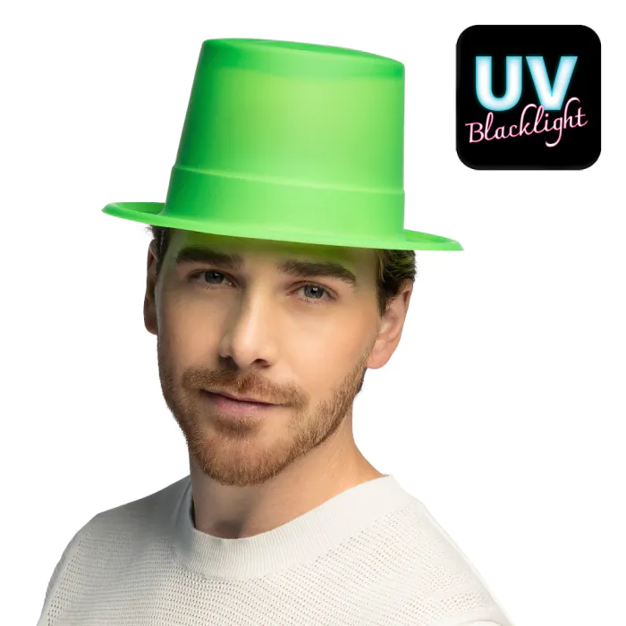 Hoge Hoed Topper Neongroen