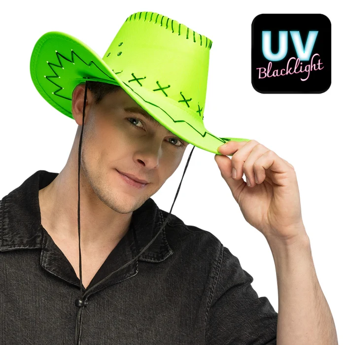 Cowboyhoed Savanne Neon Groen