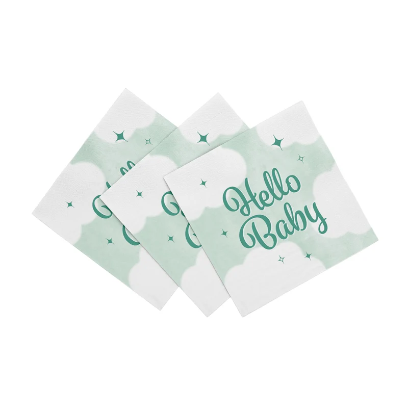 Servetten 'Hello Baby' (20st)