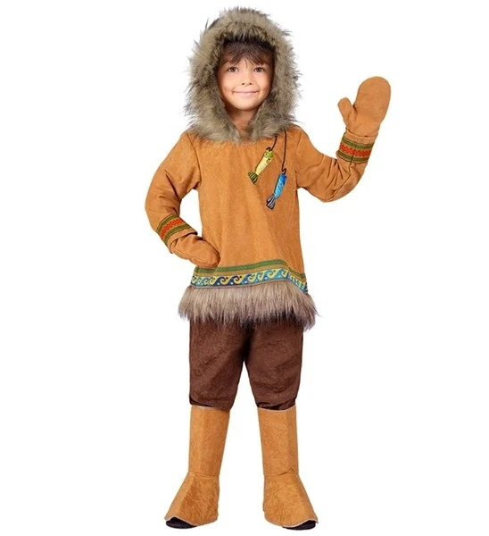 Eskimo kostuum Sander kinderen