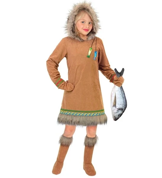 Eskimo meisje kostuum Jesse kinderen