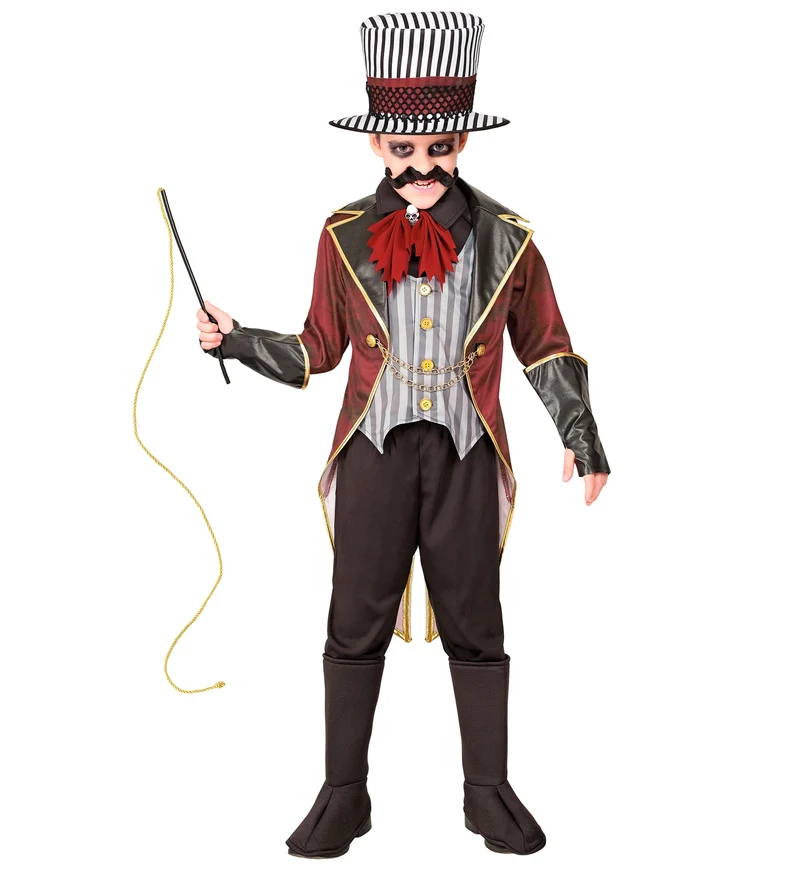 Sinistere circusdirecteur kostuum Gijs