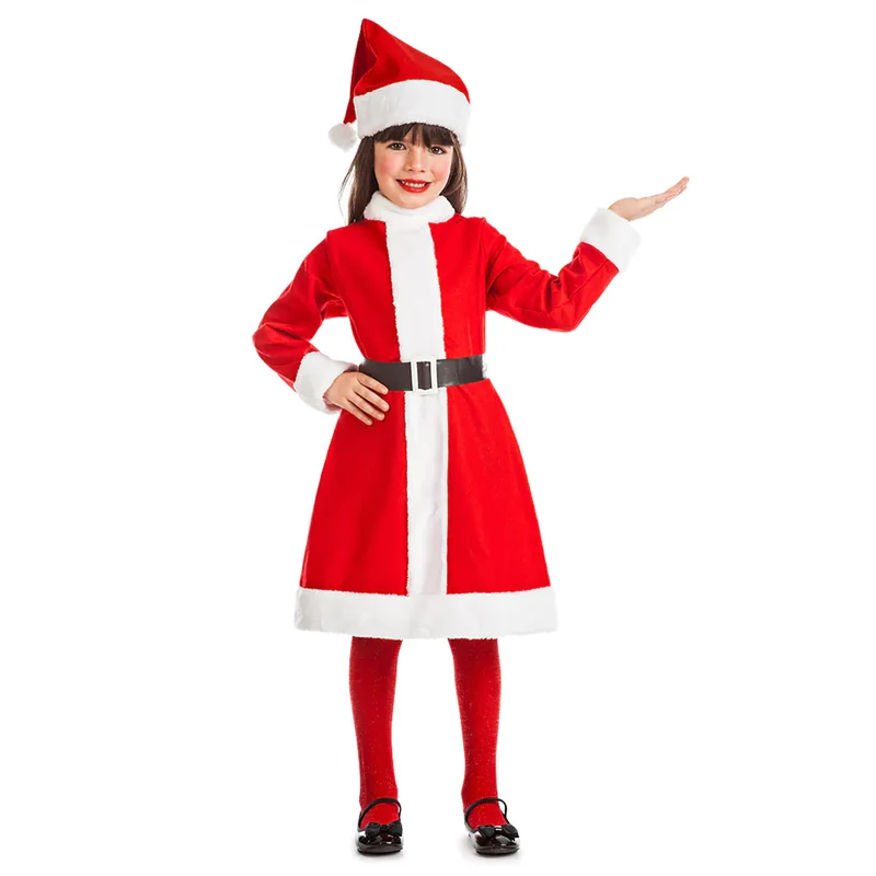 Kostuum Carol Claus Meisjes