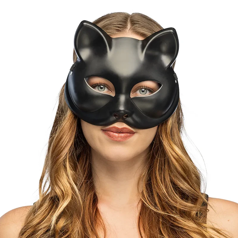 Masker Kitty Zwart