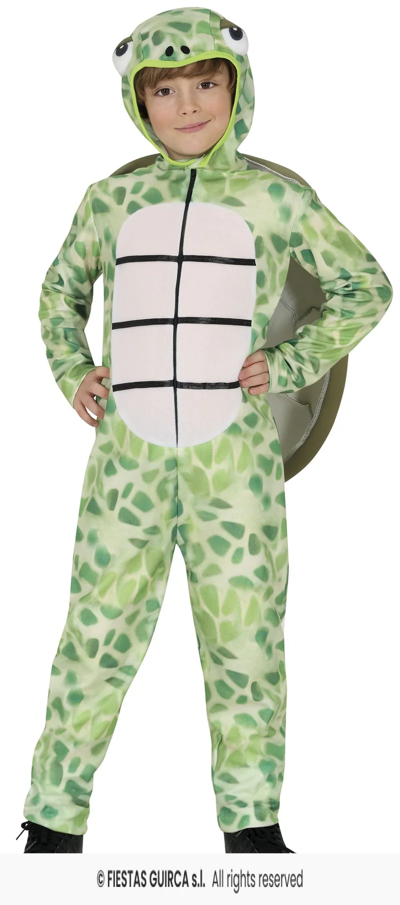 Schildpad Onesie Kind Groen