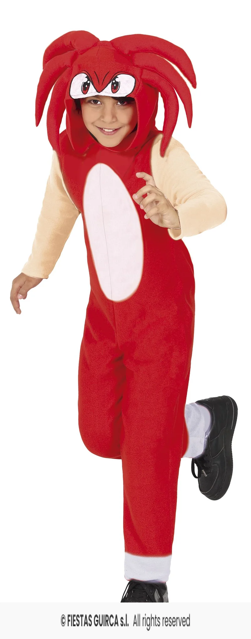 Rode Sonic Knuckles Outfit Kind