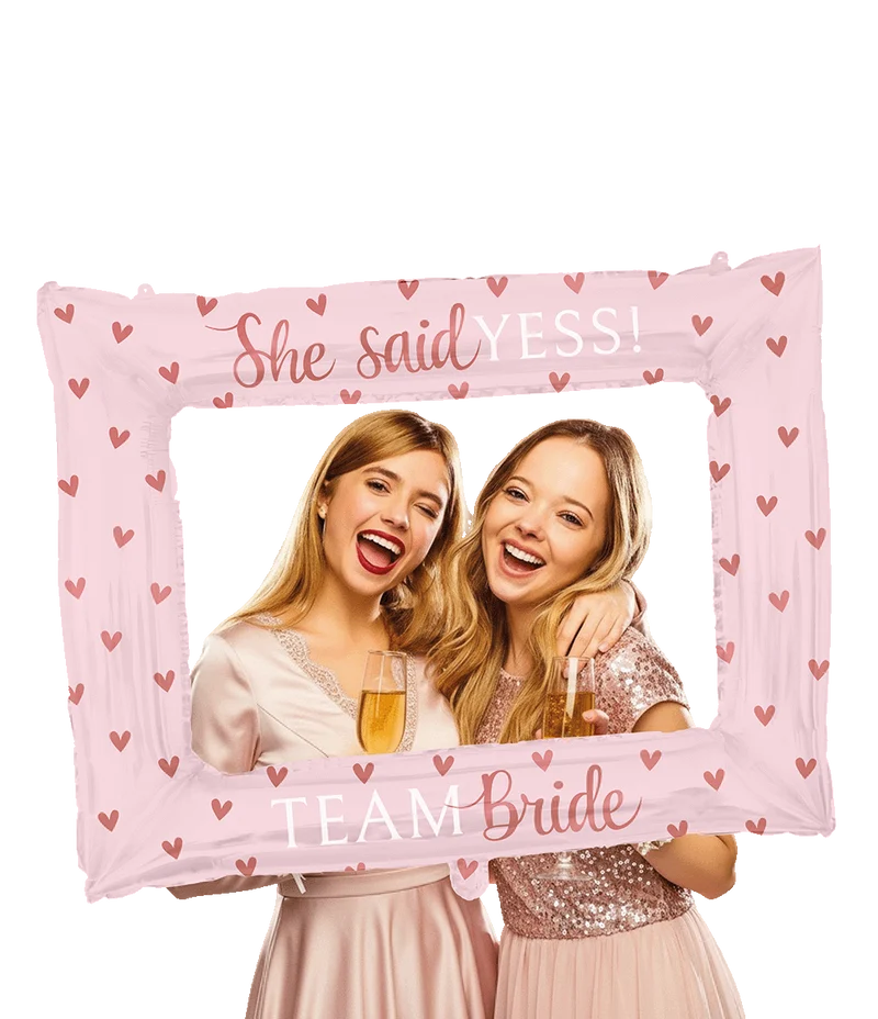 Foto Frame Team Bride Blush roze