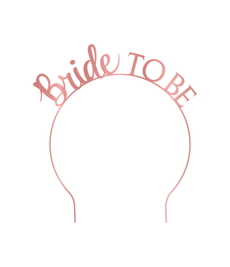 Tiara Bride to Be Blush roze