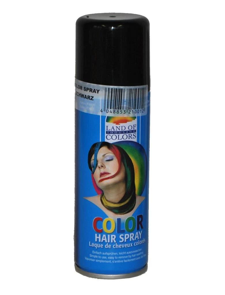 Haarspray in zwart