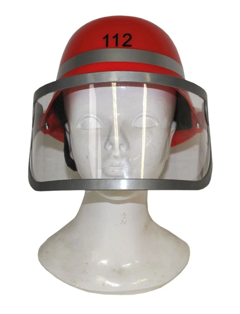 Brandweerhelm met klep volwassenen