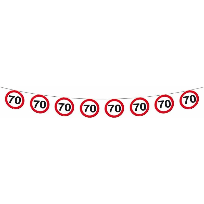 70 Jaar Verkeersbord Slinger - 12 meter
