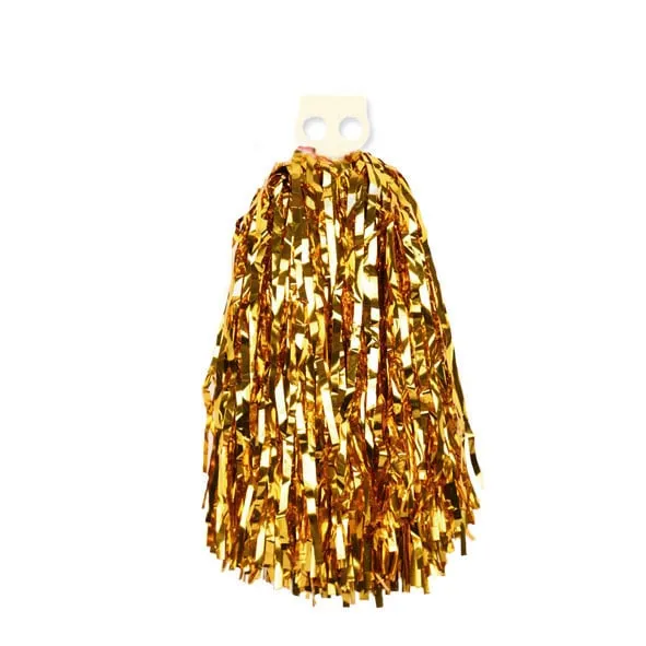 Pompom goud Ringgreep