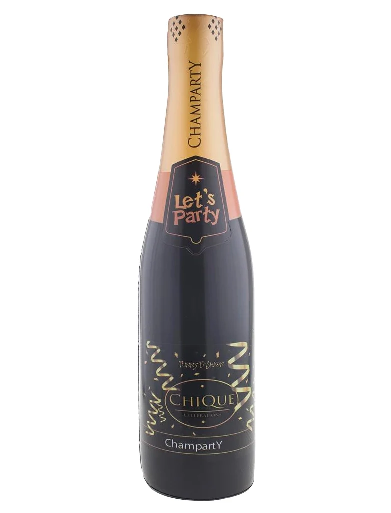 Opblaasbare luxe bubbel fles 76cm