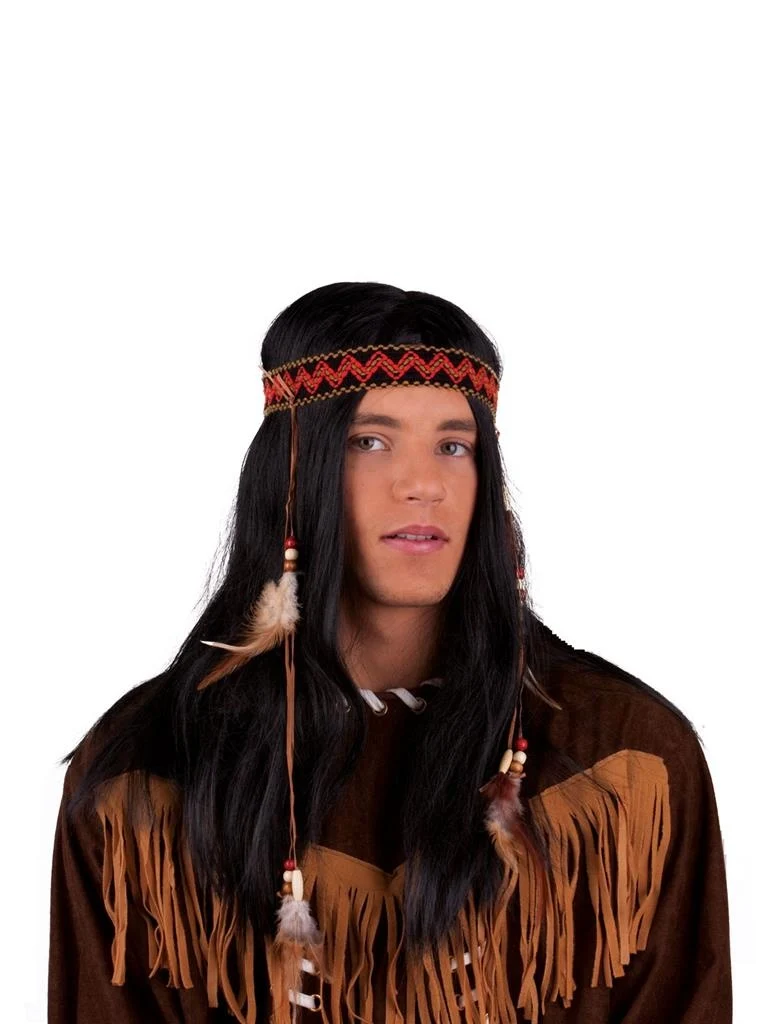 Indianen pruik Yas