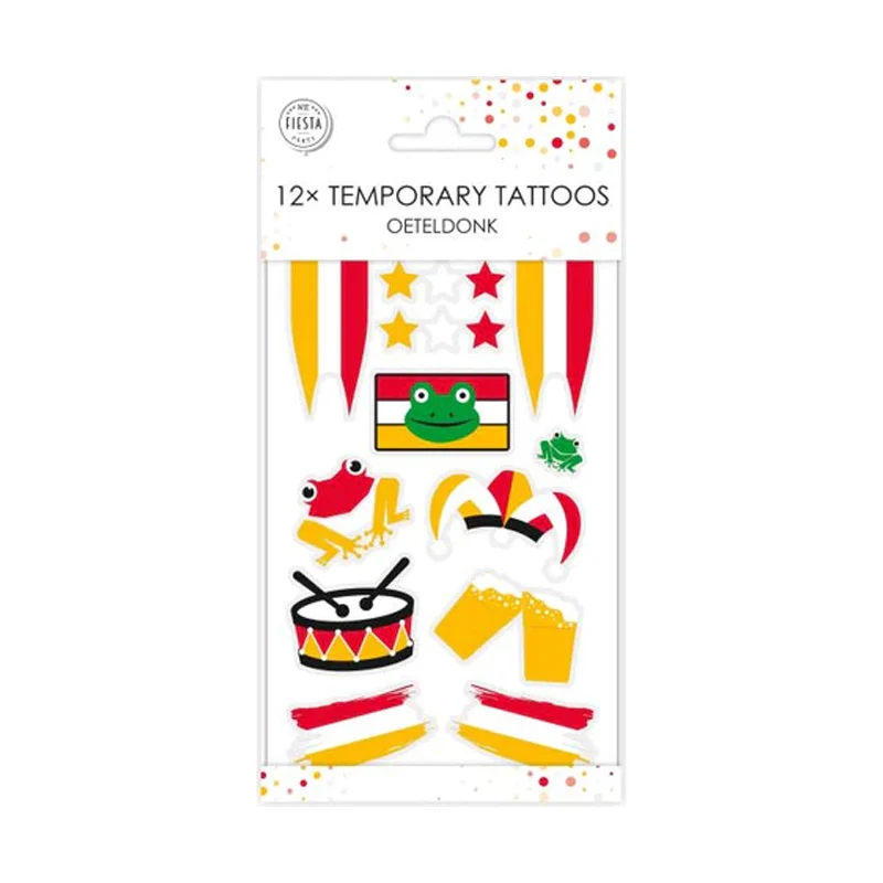 Carnaval Tattoos Oeteldonk