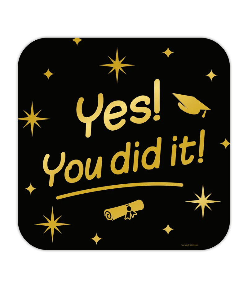 You did it Huldeschild - 50 x 50 cm - Classy