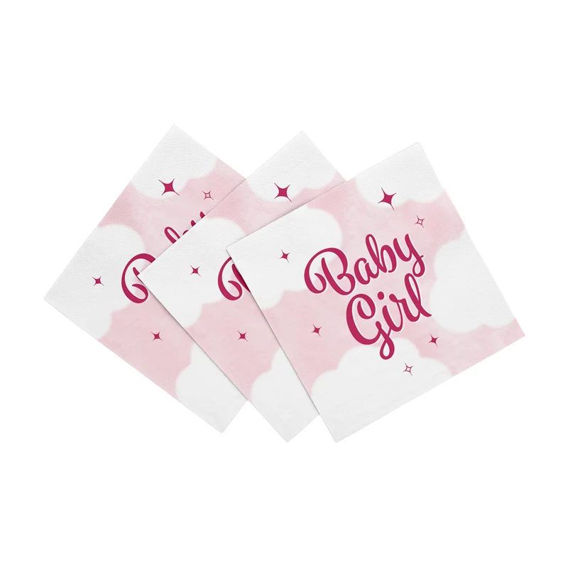 Servetten Baby Girl (20st)