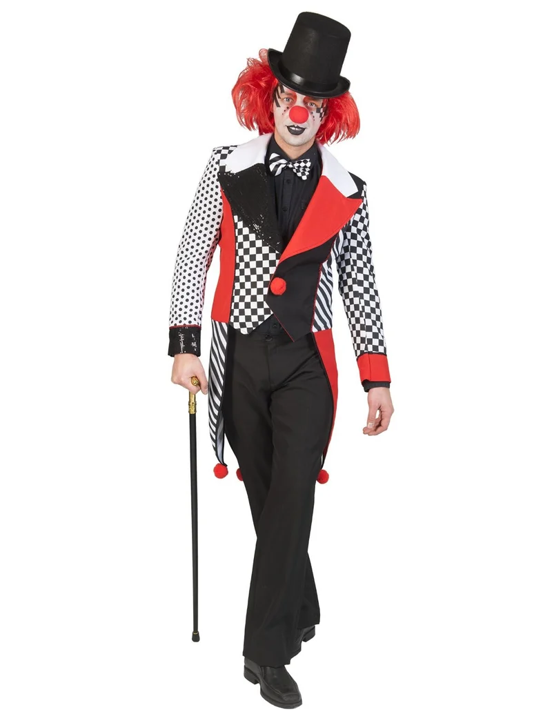 Jester Harlekijn Kostuum Heren