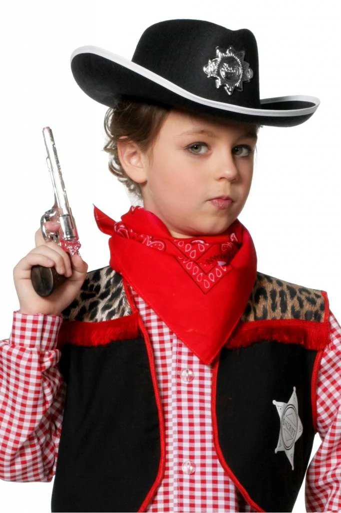 Cowboyhoed met ster kind