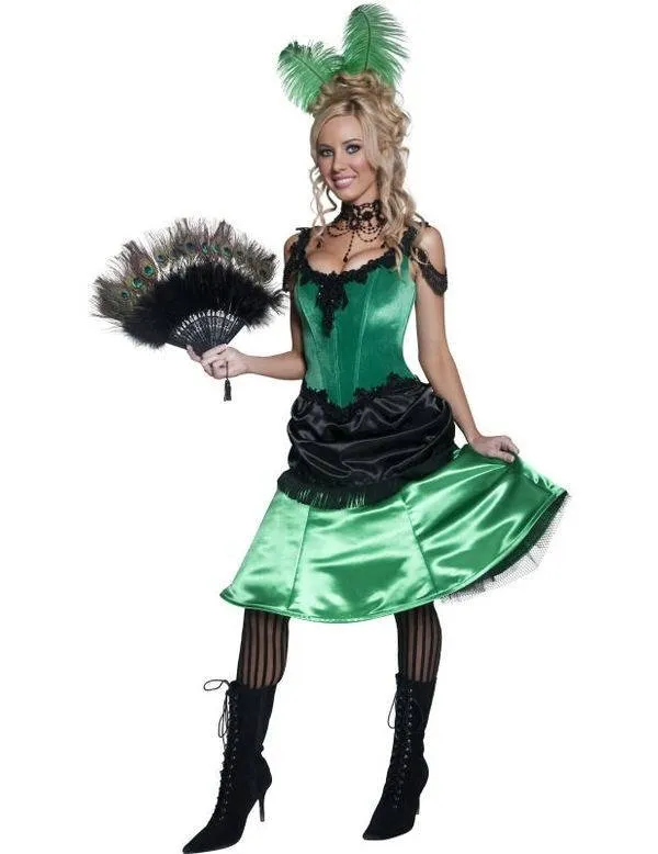 Western Saloon dame kostuum elite