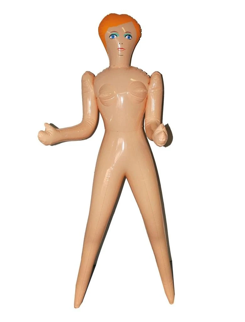 Opblaaspop vrouw 150cm