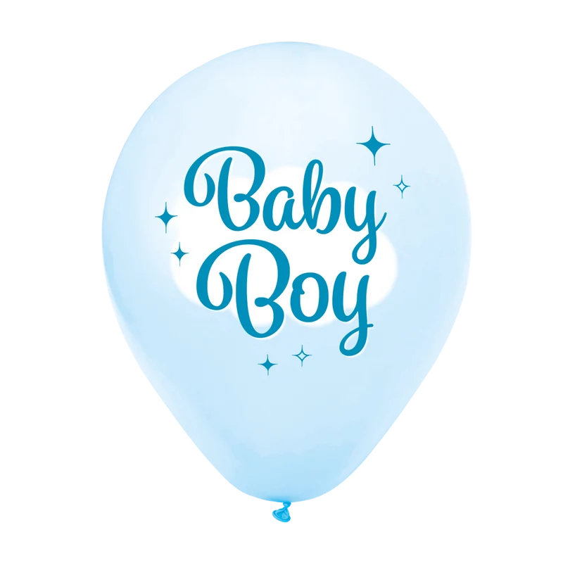 Feest Ballonnen Baby Boy (8st)