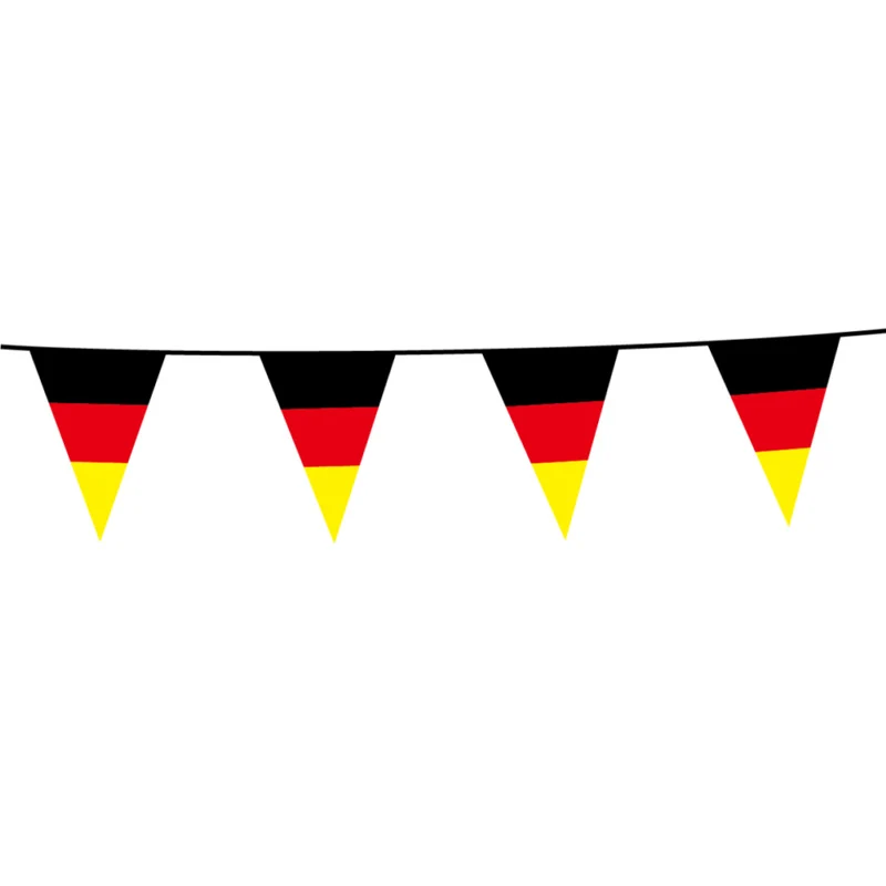 Vlaggenlijn / slinger - 10 meter - Duitsland vlaggetjes