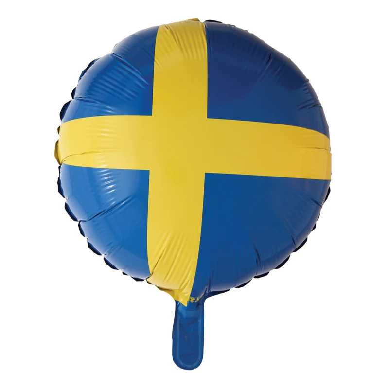 Folieballon Zweden 46cm
