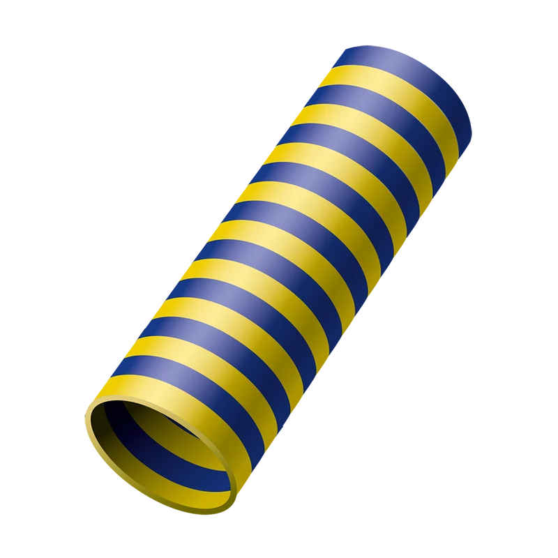 Serpentines Blauw/Geel 4m
